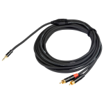 Proel CHLP215LU3XL Cavo Mini Jack - Doppio RCA