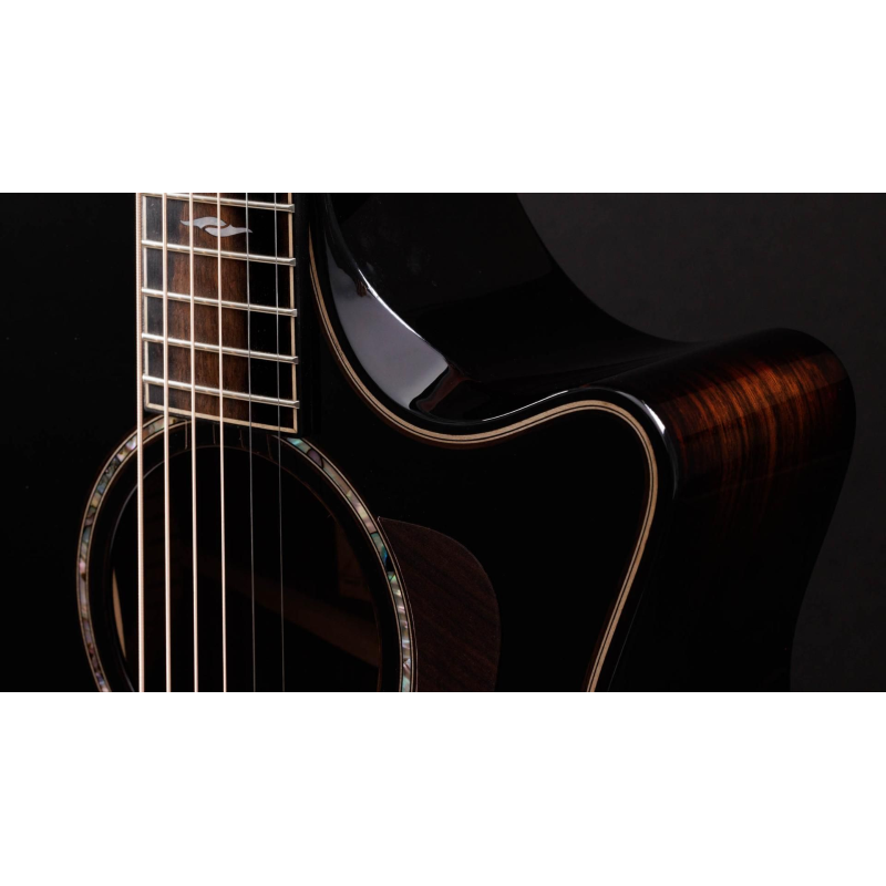 Taylor 814ce V-Class Builder's Edition Blacktop Grand Auditorium