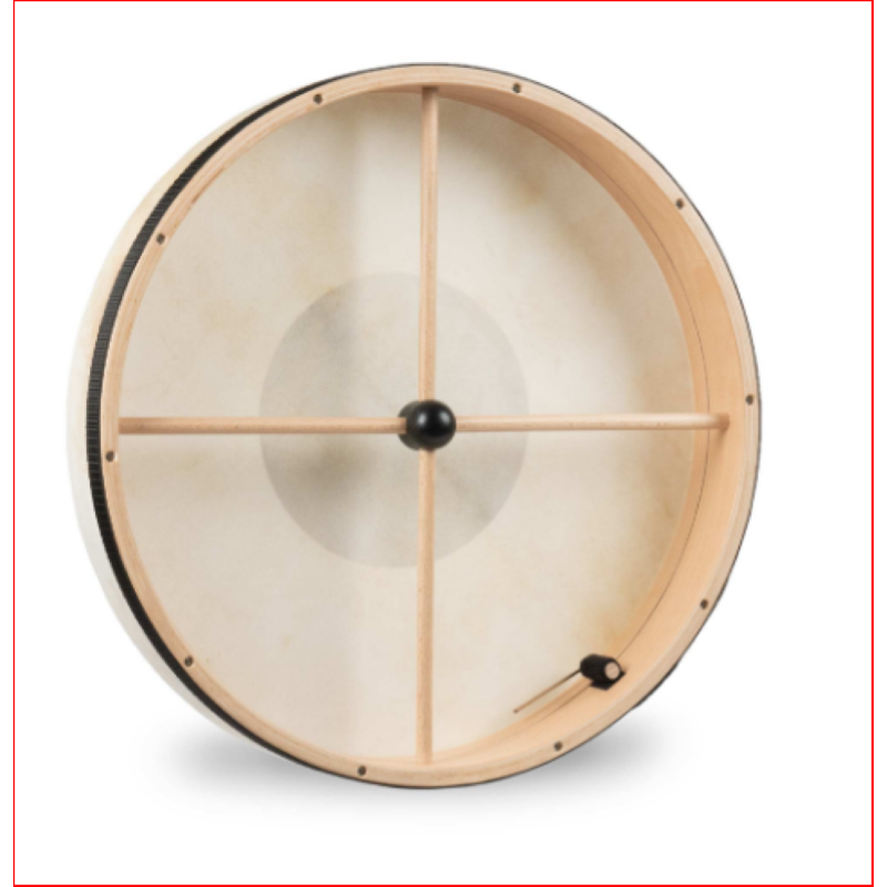 Schlagwerk RTS51D - Frame Drum Black Dot 20'' accordabile