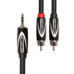 Roland RCC 352R Black Series Cavo Mini Jack - Doppio RCA