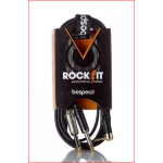 Bespeco RK2JMSP500 Cavo stereo m 5 jack 3,5 trs m 90¦ /2 jack ts-rock