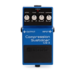 Boss CS3 Compressor Sustainer Effetto Compressore Sustainer a Pedale per Chitarra