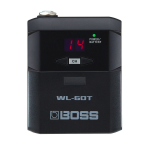 Boss WL60T Trasmettitore Wireless per Chitarra e Basso