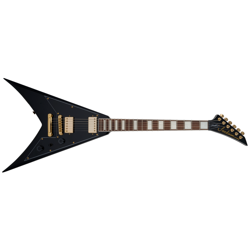 Jackson X Series Signature Scott Ian King V™ KVXT, Laurel Fingerboard, Gloss Black