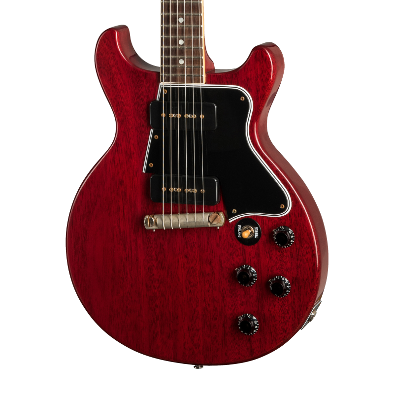 Gibson Custom 1960 Les Paul Special Double Cut Reissue VOS (Left-handed) Cherry Red LPSPDC60LHVOFCNH1