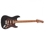 Jet Guitars JS300BK Black Roasted Maple Chitarra Elettrica Nera