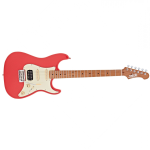 Jet Guitars JS400CRD HSS Coral Red Roasted Maple Chitarra Elettrica Rossa