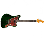 Jet Guitars JJ350GR-R HH Hemeral Green Roasted Maple Chitarra Elettrica