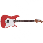 Jet Guitars JS400HT-RD HSS Red Roasted Maple Chitarra Elettrica Rossa