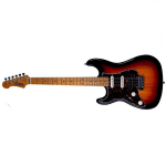 Jet Guitars JS400SB-LH SSS Chitarra Elettrica Mancina Sunburst Roasted