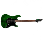 Jet Guitars JS450TGR-R HSS Transparent Green Roasted Maple