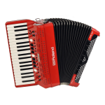 Roland FR4X RD Fisarmonica 37 Tasti e 72 Bassi Rossa