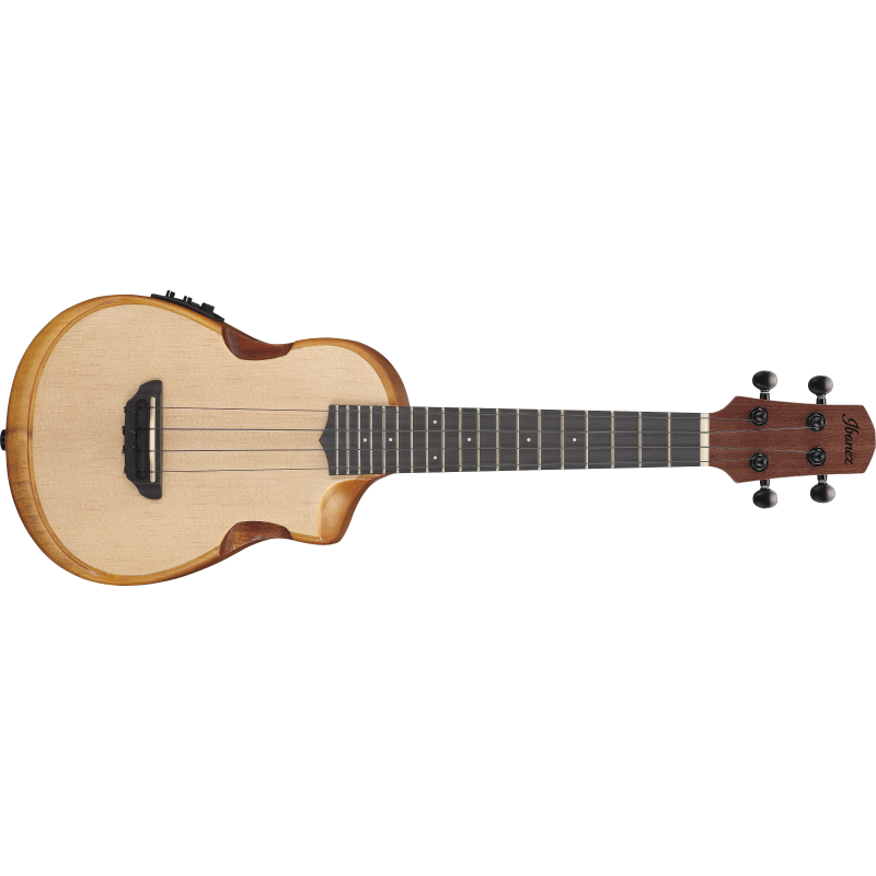 Ibanez AUC10EOPN Open Pore Natural Ukulele Concerto elettrificato