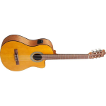 Ibanez GA3ECE Open Pore Amber Chitarra Classica Cutaway Elettrificata