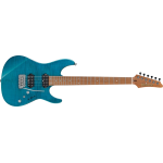 Ibanez MM1TAB Martin Miller Signature 6 corde finitura Transparent Aqua Blue