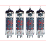 JJ Electronic EL84/6BQ5  - Qartetto Matched di Valvola Finale Platinum