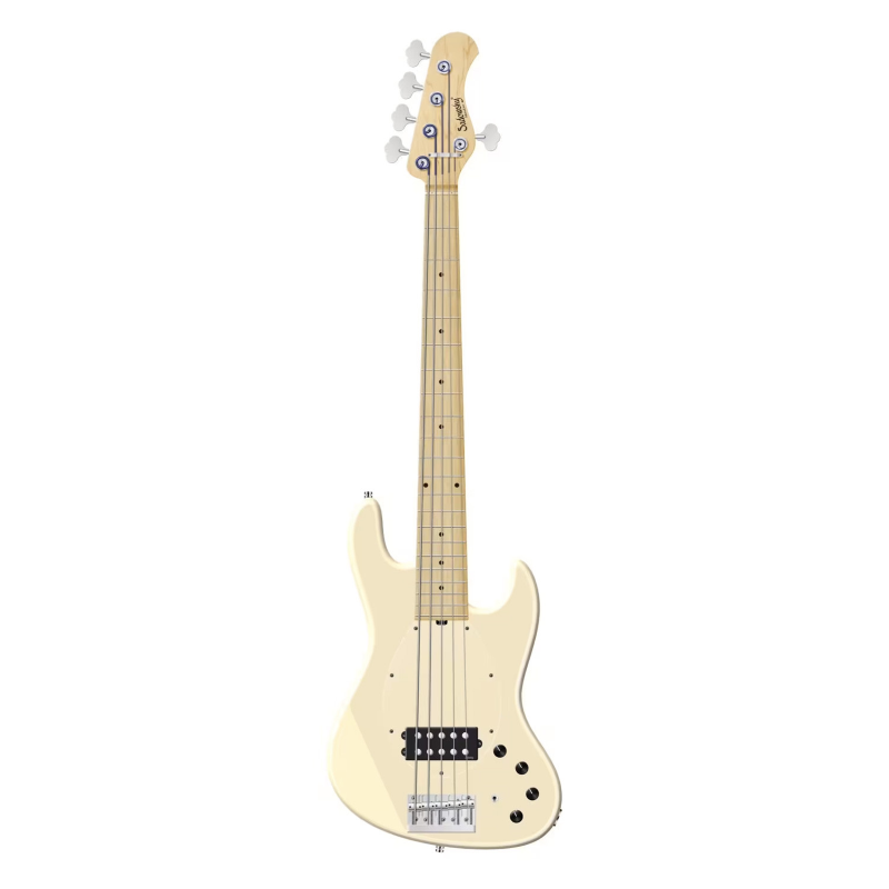 Sadowsky MetroLine M Bass 5 21 Vintage Olympic White METRO LINE 5 STRINGS M BASS 21 FRETS VINTAGE ASH/MAPLE