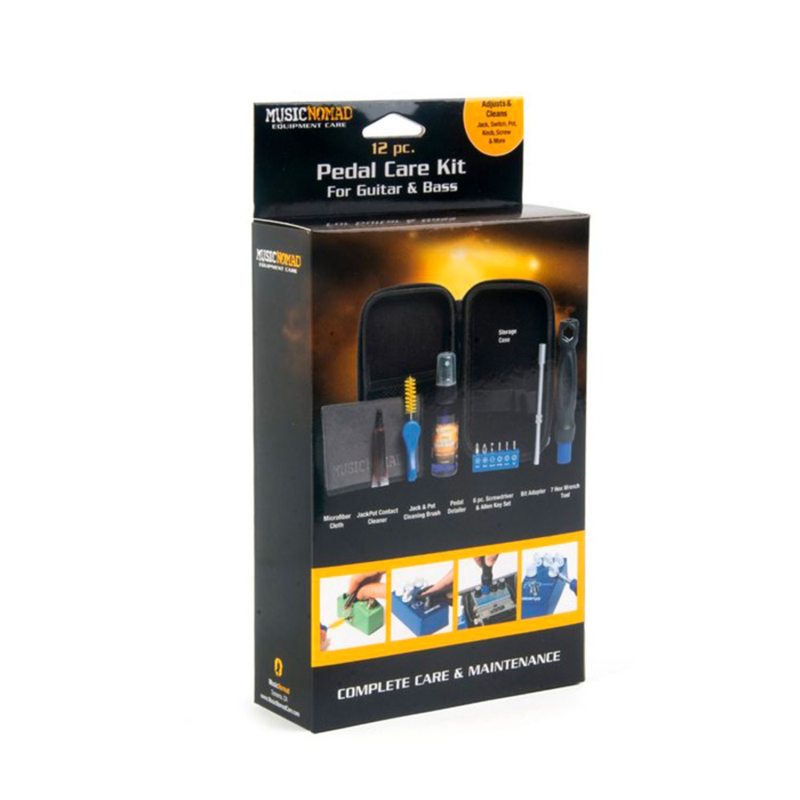 MusicNomad Pedal Care Kit 12pcs Pedal Care Kit