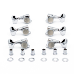 Gotoh SGL510Z-L5-LRC Meccaniche Standard 3L+3R Chrome Set di meccaniche 3+3 per chitarra elettrica