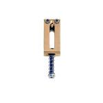 Gotoh S12-GG Selletta Brass GTC201 Gold Set 6pcs Sellette di ricambio per ponte Gotoh GTC201 per chitarra