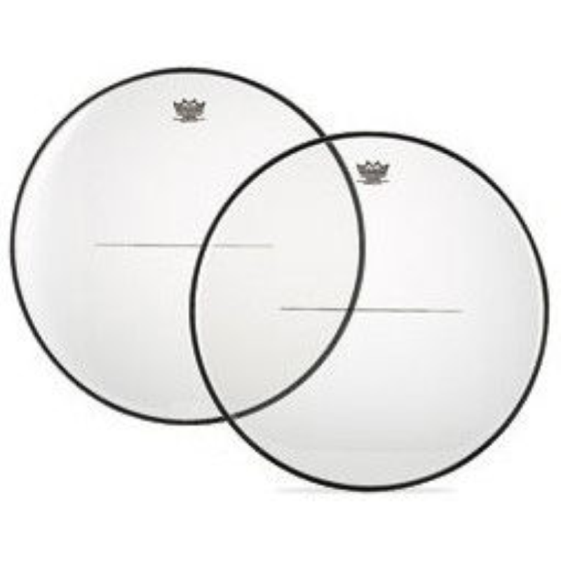 Remo RC-3400-RS 34" per timpano 32" Renaissance Clear logo Remo