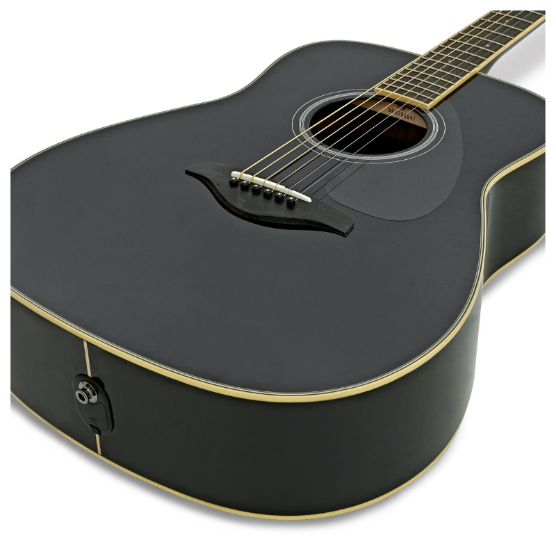 Yamaha FGTA BL TransAcoustic Black