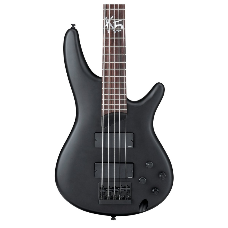 Ibanez K5BKF Fieldy Signature 5 corde finitura Black Flat