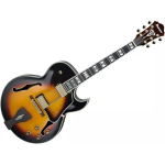 Ibanez LGB30-VYS Chitarra Archtop Vintage Yellow Sunburst con astuccio