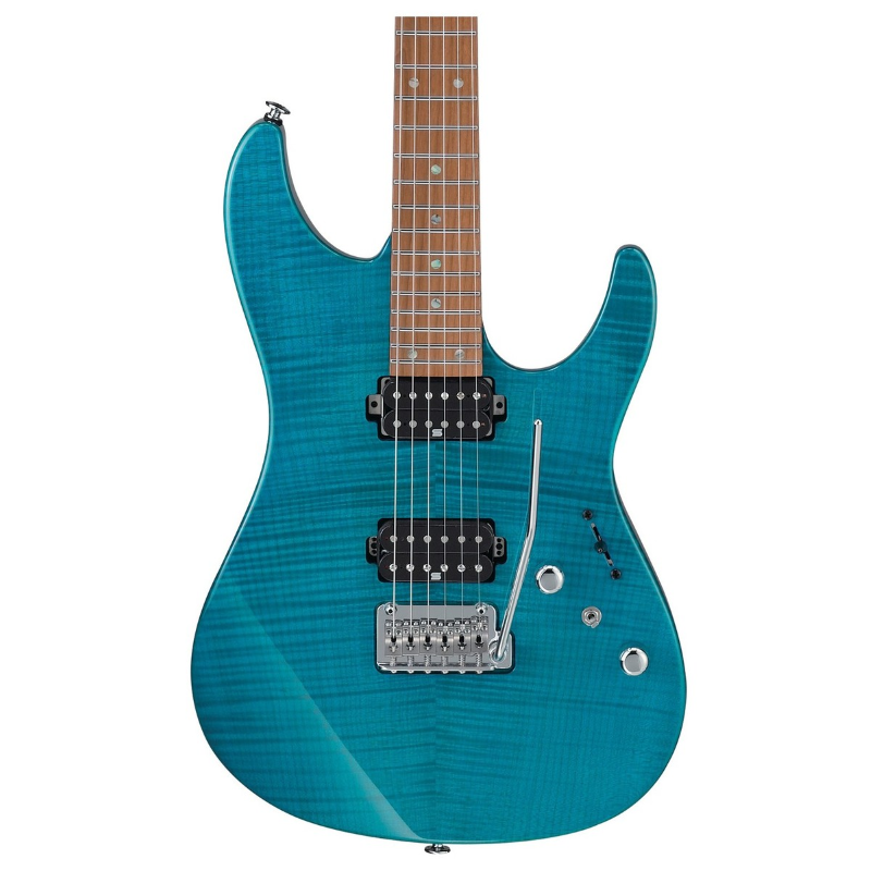 Ibanez MM1TAB Martin Miller Signature 6 corde finitura Transparent Aqua Blue