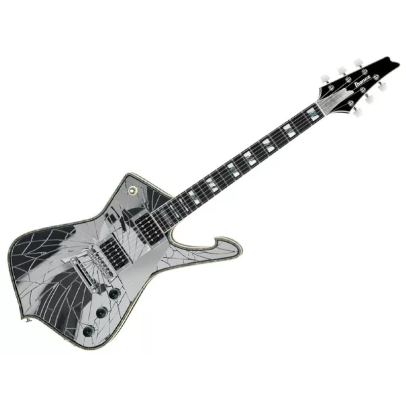 Ibanez Paul Stanley Signature "The Cracked Mirror" - hard case incluso