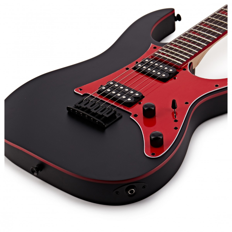 Ibanez GRG131DXBKF - Signature 6 corde finitura Black Flat