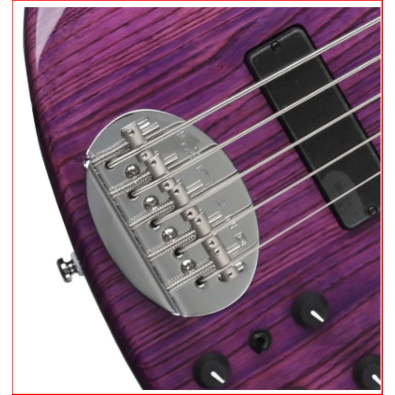 Lakland Skyline 55-OS Transparent Purple  