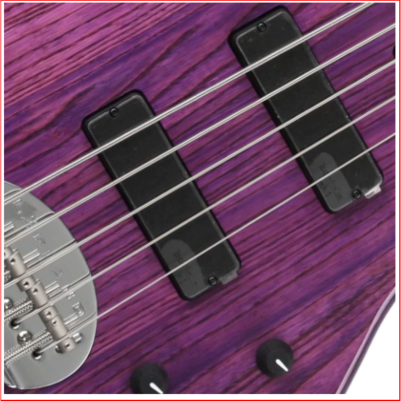 Lakland Skyline 55-OS Transparent Purple  