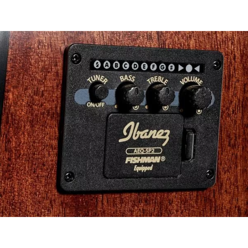 Ibanez AW65ECELG - Signature 6 corde finitura Natural Low Gloss