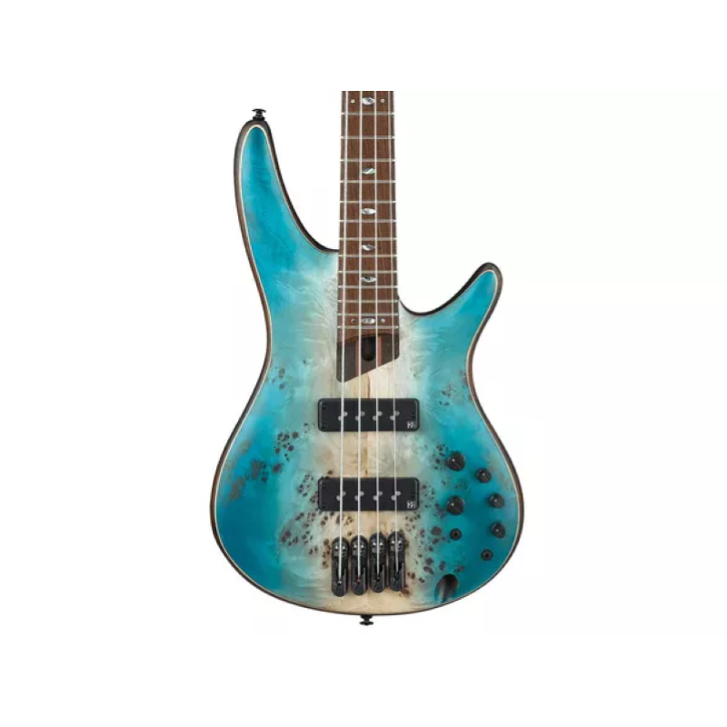 Ibanez SR1600BCHF Basso elettrico 4 corde finitura Caribbean Shoreline Flat