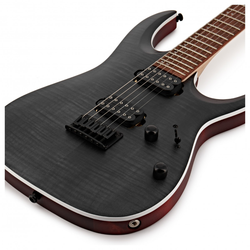 Ibanez RGA42FMTGF - Signature 6 corde finitura Transparent Gray Flat