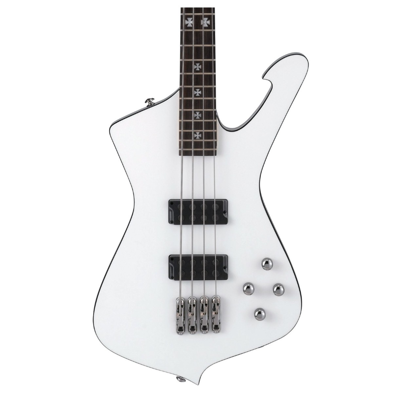 Ibanez SDB3PW Sharlee D'Angelo Signature 4 corde finitura Pearl White