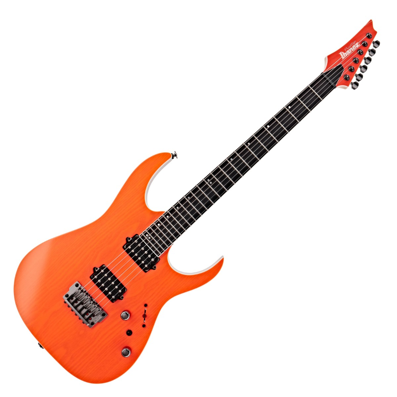 Ibanez RGR5221TFR - Signature 6 corde finitura Transparent Fluorescent Orange