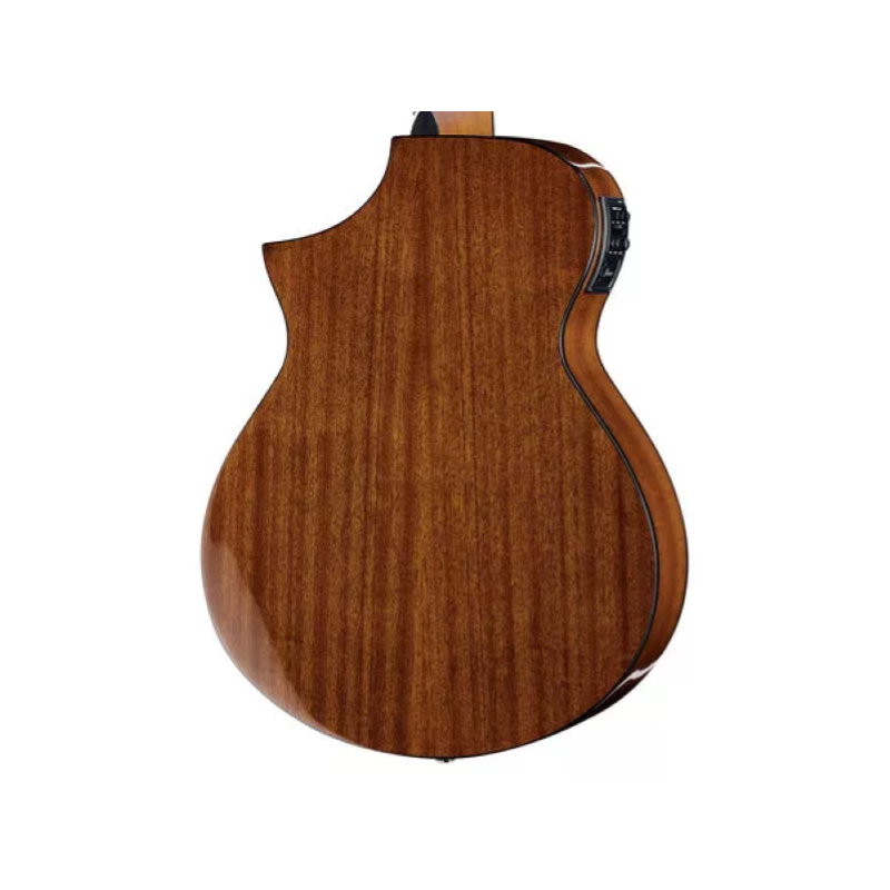 Ibanez AEWC11TCB Chitarra acustica elettrificata Transparent Charcoal Burst High Gloss