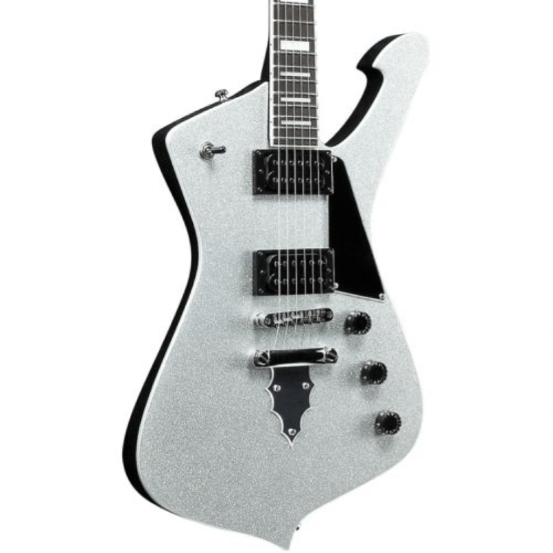 Ibanez PS60SSL Paul Stanley Signature 6 corde finitura Silver Sparkle