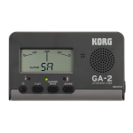 Korg GA-2 Accordatore per Chitarra e Basso