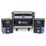ColorKey Dazzler FX MKII Black 2 Pack Bundle con Flight Case