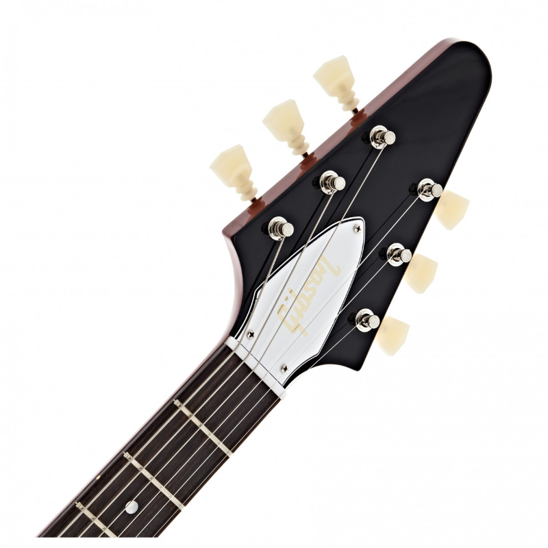 Gibson Custom 1967 Mahogany Flying V Reissue w/ Maestro Vibrola Gloss Sparkling Burgundy FV67SBCM1