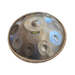 Hang 10 note RE minore cm.56 Caisa Metal Drum Sonido Drum Hand Pan Rammerdrum, Tuga