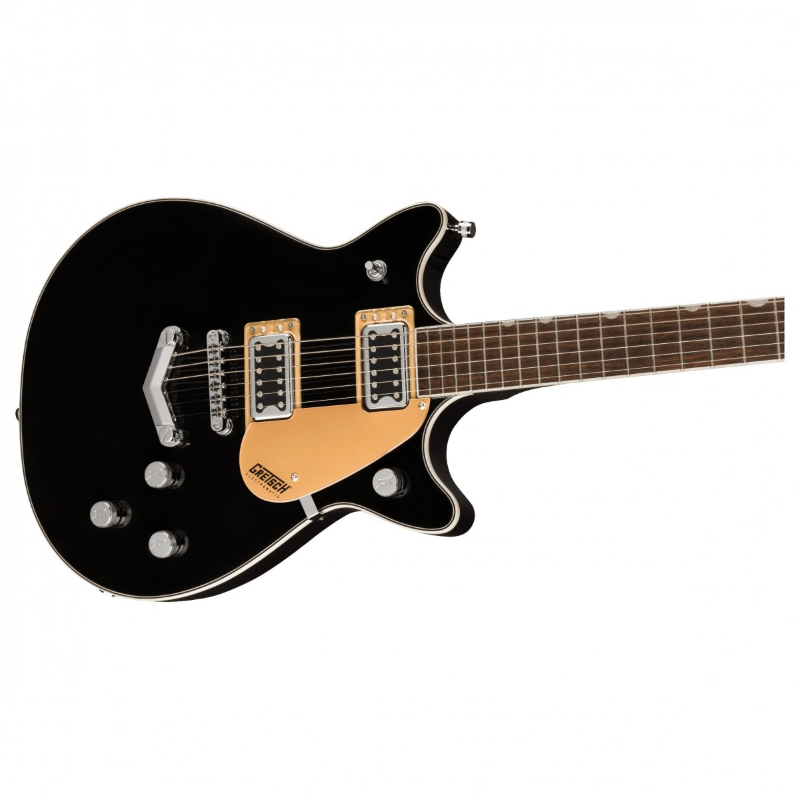 Gretsch G5222 Electromatic® Double Jet™ BT with V-Stoptail, Black 2509310506