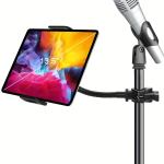 Supporto Tablet SMPro  da cm.3.4 a cm.34.3, da asta