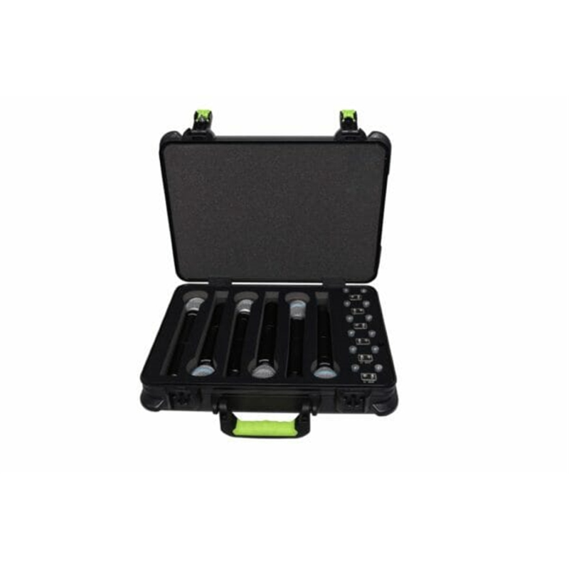 Gator Frameworks SH-MICCASEW06 - valigia per 6 microfoni wireless Shure