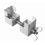 Proel MOD01DDC Gancio Accoppiatore per Conttettre Due Pedane