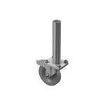 Proel MODRL1H30 Gamba Singola con Ruota Altezza 30 cm