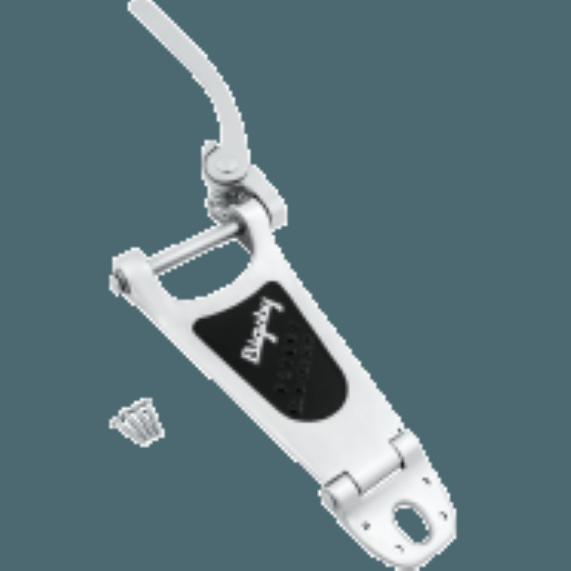 Bigsby® B6 Vibrato Tailpiece, Polished Aluminum, Extra Short Hinge